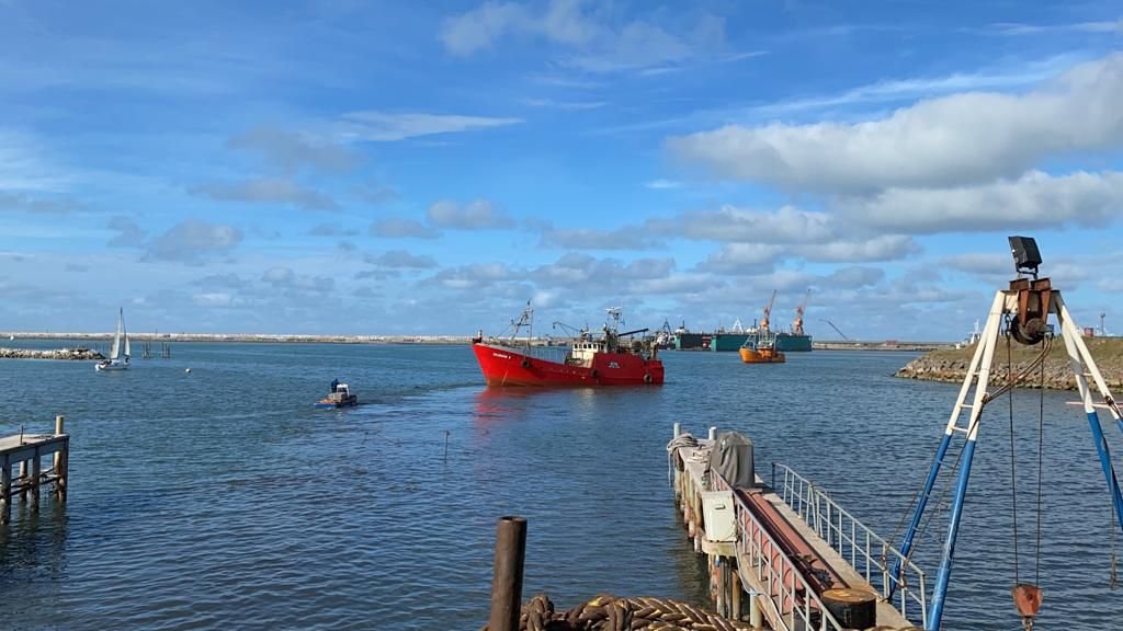 Buque pesquero Salvador R, vista 4 octubre 2025